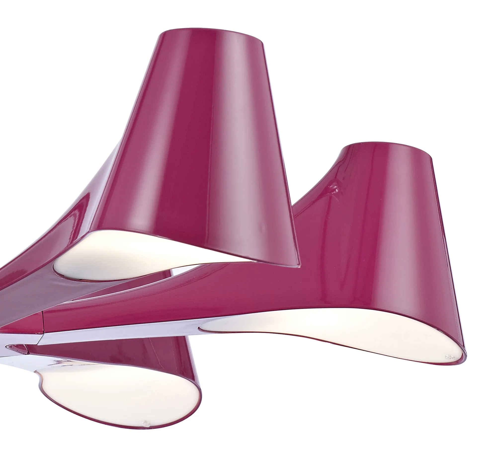 Ora Telescopic/Semi Flush 6 Light Gloss Purple M1580/PU  Mantra Ora Gloss Purple